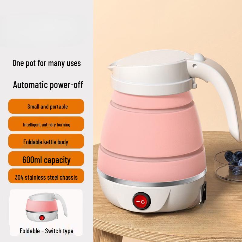 Wutuo Portable Electric Folding Travel Kettle