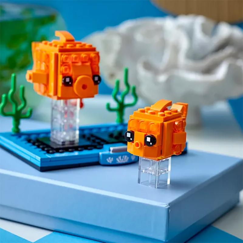 LEGO Brickheadz Goldfish Plastic Building Blocks 0 300pcs 40442