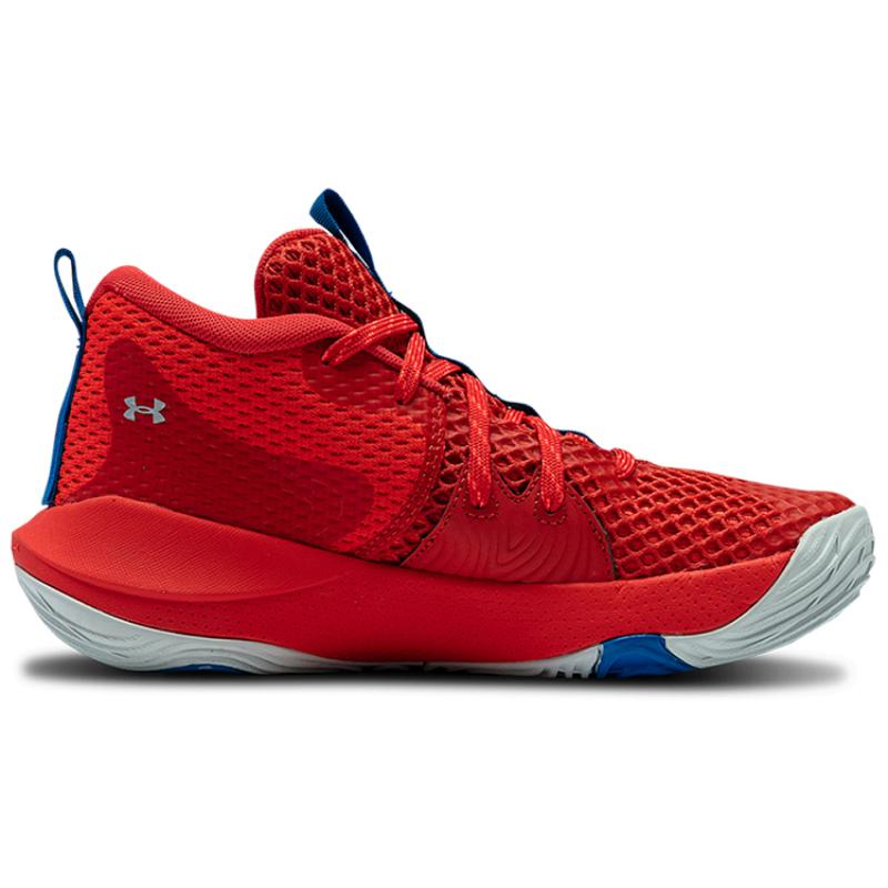 Under Armour Embiid One Versa Red Sneakers 3023086-603