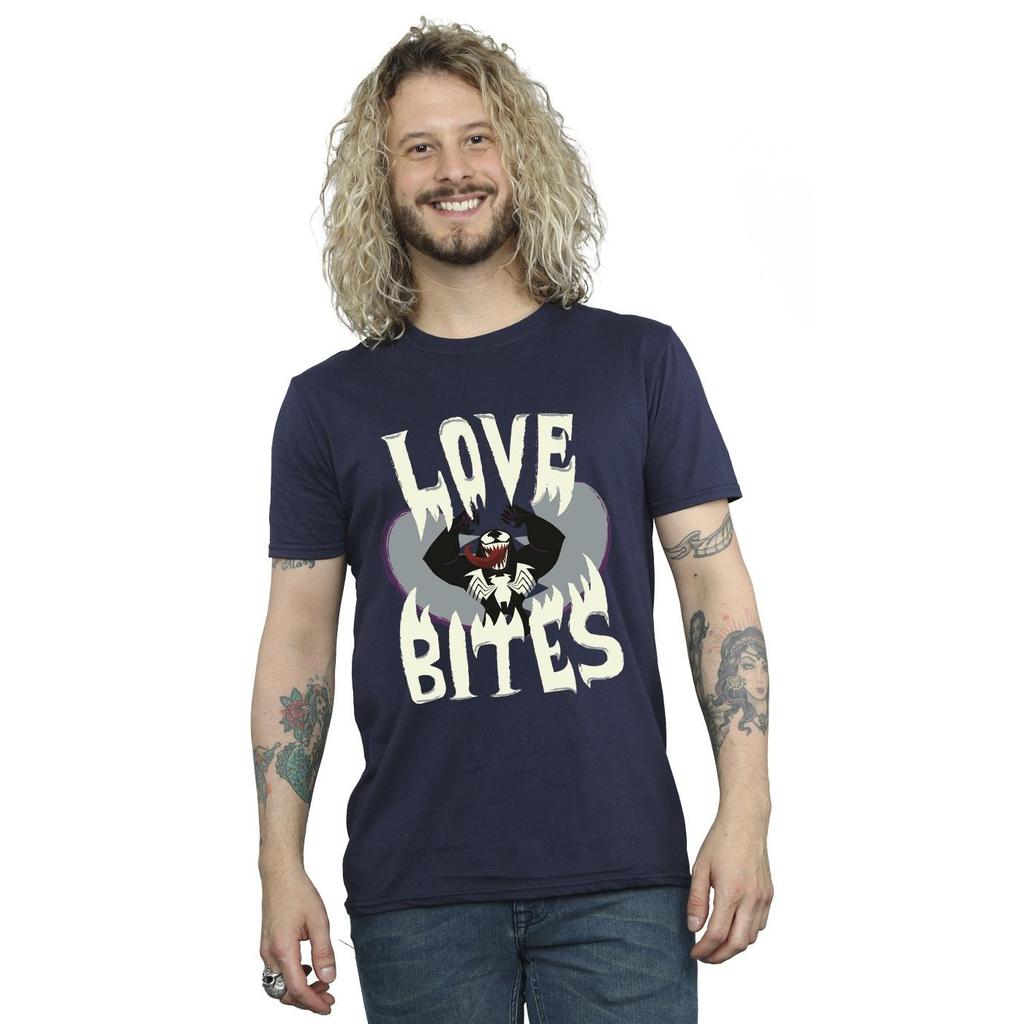Marvel Mens Venom Love Bites T-Shirt
