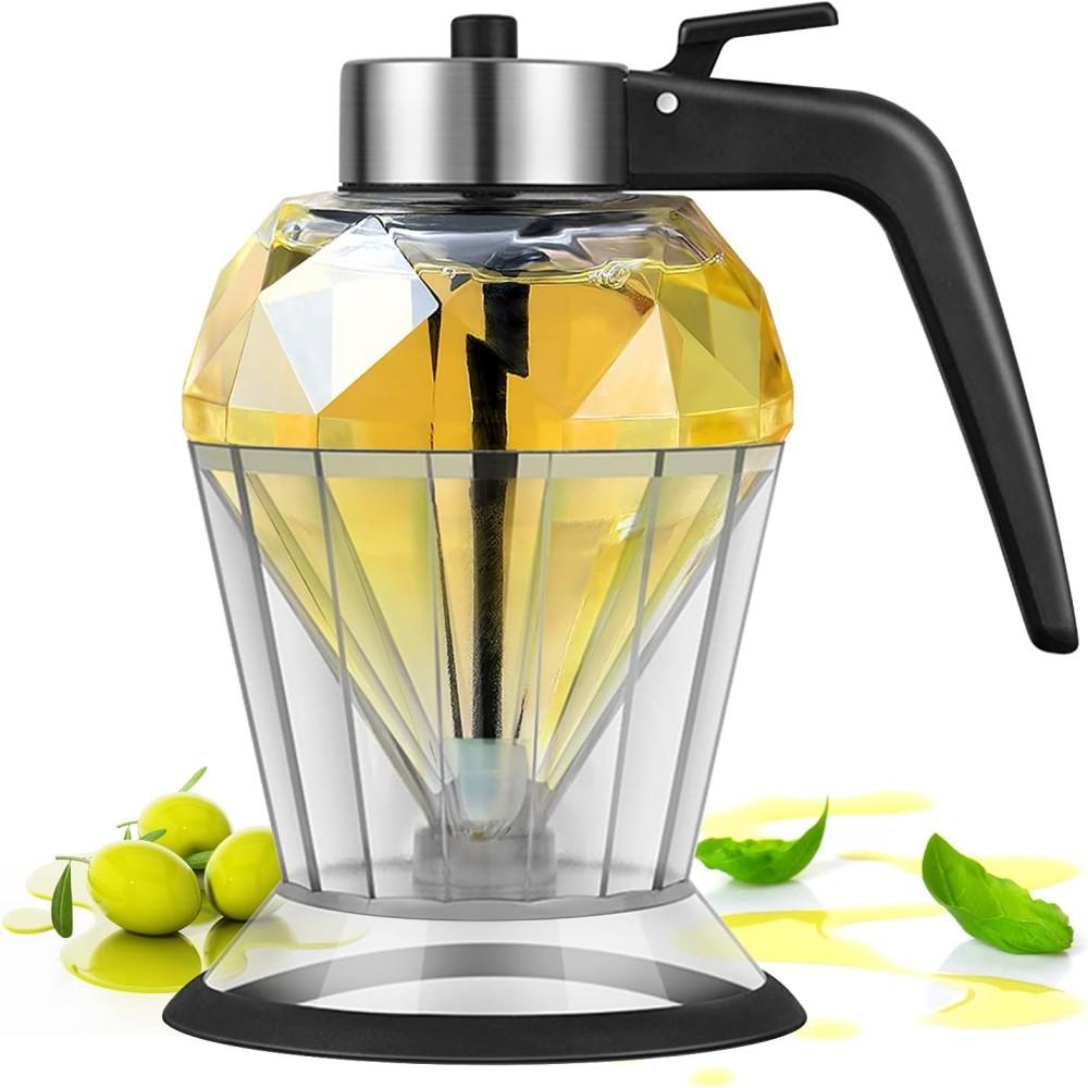 

Диспенсер для меда 8 унций, Диспенсер для сиропа с подставкой для хранения, Некапающий диспенсер для сиропа, Бутылка-дозатор для оливкового масла для кухни, Контейнер для меда 200 мл