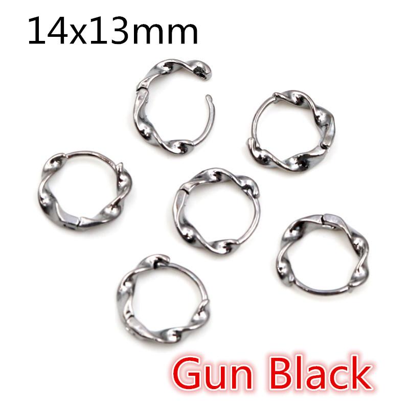 10pcs 3-Styles Gold Color French Earring Hooks Lever Back Open Loop Setting for DIY Earring Clips Clasp Jewelry Making Findings