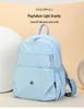 Macaron Color Backpack - Solid Candy Hues for Students
