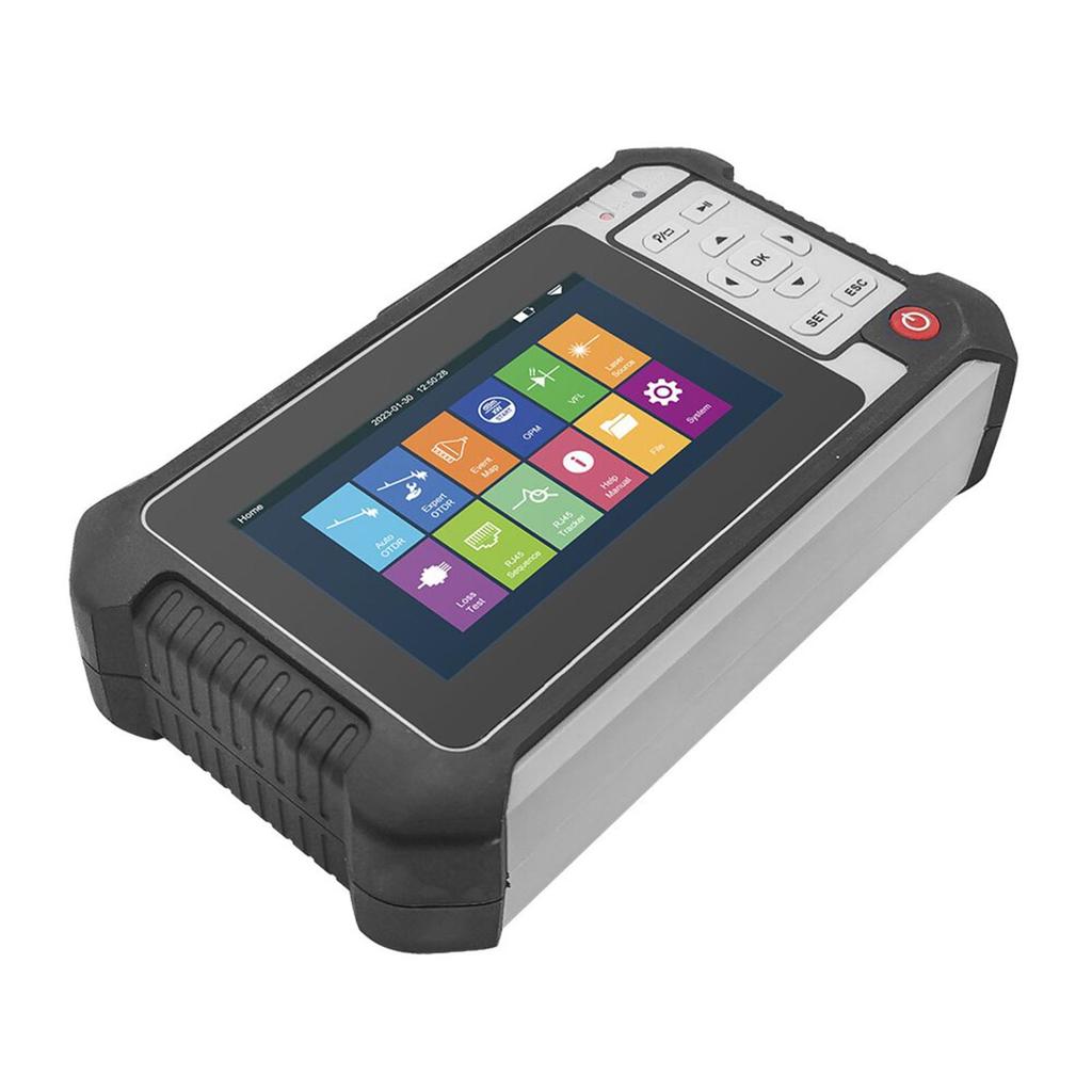 TM292D Optical Time Domain Reflectometer 1310nm 1550nm 24dB 22dB 8 in 1 OTDR Fiber Tester Optical Power Meter 100‑240V