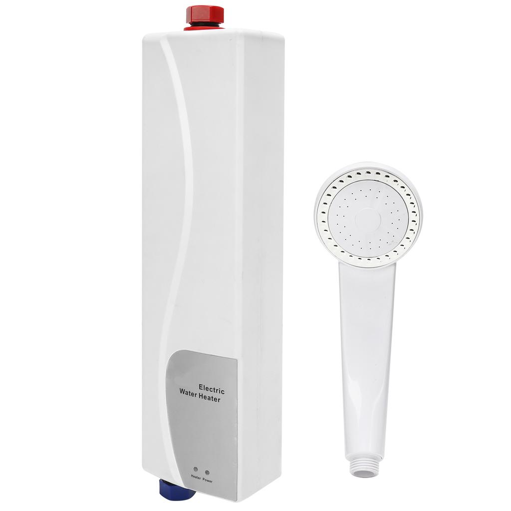 3000W Electric Tankless Instant Water Heater Shower Head Hose Kit Bathroom Supply