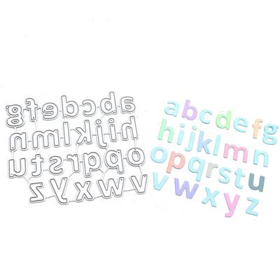 Troqueles de corte con letras del alfabeto y números de 1 cm de altura para álbumes de recortes, manualidades de metal para hacer tarjetas de regalo y papel.