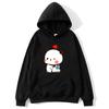 Cute Dudu and Bubu Hoodies Panda and Brownie Bear Couple Sweatshirt Men Women Clothes Kawaii Style Top
