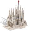 Piececool Sagrada Familia 3D Puzzle - Berühmtes Architektonisches Gebäude - Metall Nano Puzzle - Montage Erforderlich (Kein Kleber erforderlich) - Schwierigkeitsgrad 6 Sterne