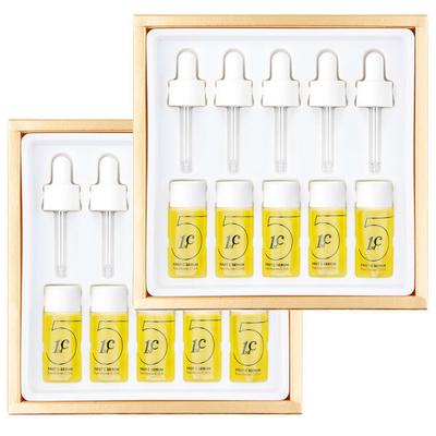 Erstes C 5 Serum x 2 (10ml 5Stk 2er-Pack) Reine Vitamin C Peptid Ampulle Dunkle Flecken Unreinheiten Augenbereich Faltenverbesserung Essenz Kosmetik