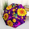 1pc Floral Pattern Automatic Opening/closing umbrella, Reinforced 8-Rib Construction, Compact Travel Umbrella yy250808161