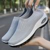New Mesh Shoes Women's One-pedal Breathable Non-slip Sneakers Socks Thick-soled Heightening Casual Shoes