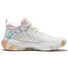 New Disney x LiNing Liren 2 Low Wear resistant And Lightweight Low Top Basketball Shoes Men's White Pink ABAS103-1