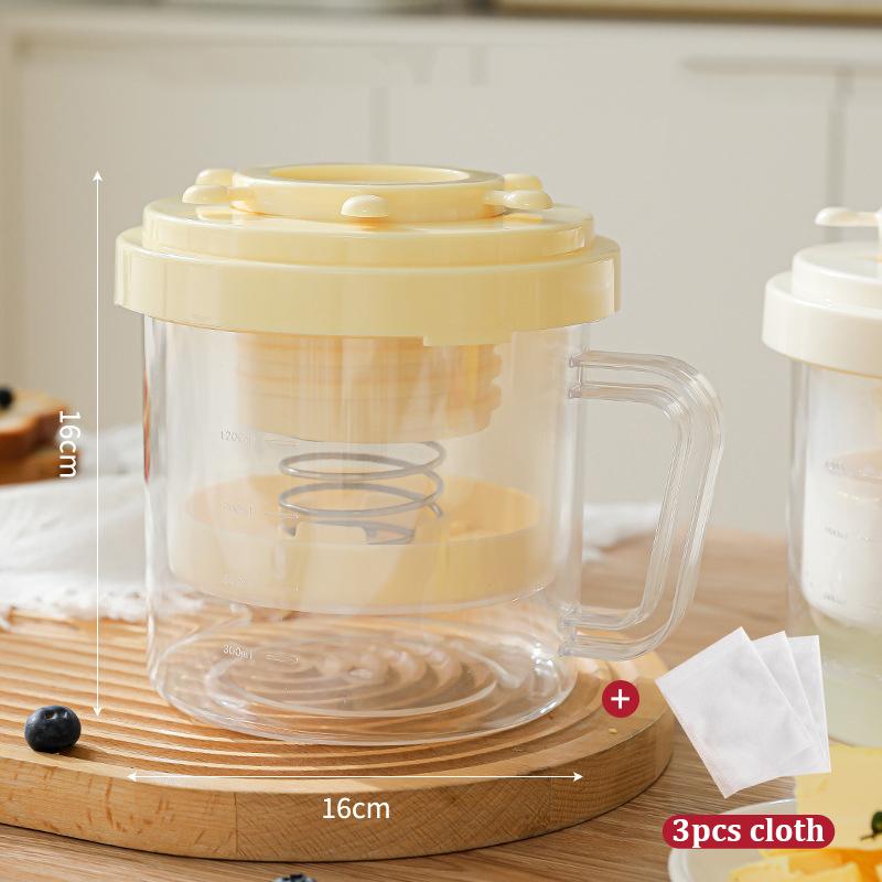Yogurt Filter Food Strainer Greek Yogurt Machine Filter Screen Cold Extraction Whey Separation Tools Cheese Moisture Separator
