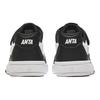 Anta Kids Synthetic Leather Fashion Versatile Wear Resistant Breathable Low Top Skate Shoes Kids Skate Shoes Black White 312438008-3