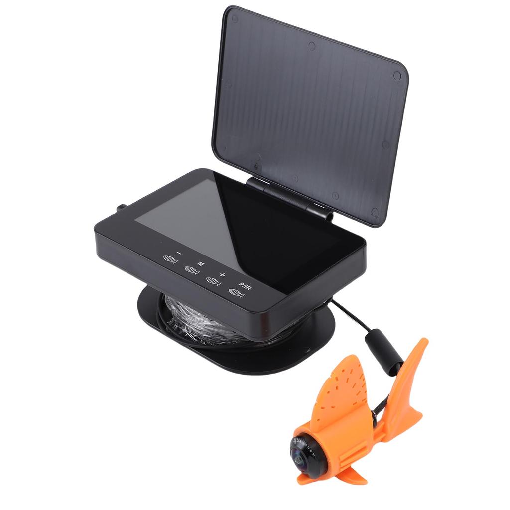 Underwater Fish Finder 4.3in Screen 1080P 5MP 195 Degrees  Wide Angle High Brightness Multifunctional Underwater Camera