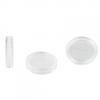 100pcs Coin Capsule Commemorative Transparent Plastic Small Round Supplies