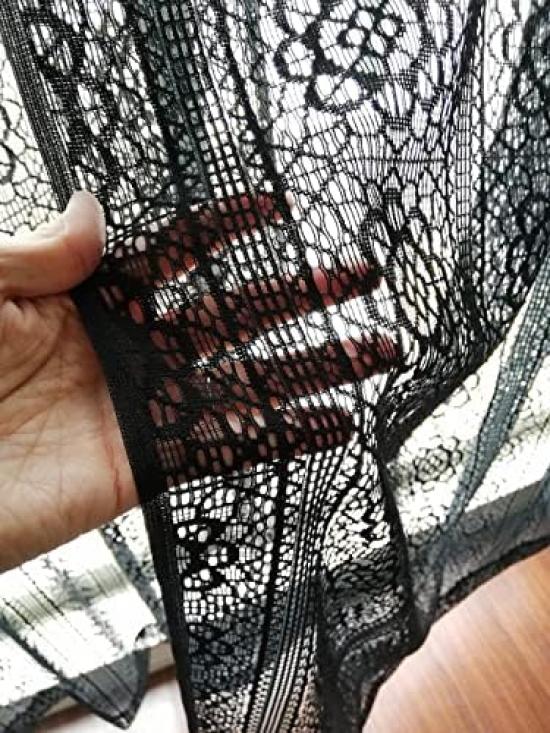 Kaei Lace Lace Set of Made In Size Lightly Fluttering In the These Curtains Let In Modern and with Just the Right Amount of Sheer for a Tranquil Width