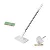 Wet and Dry Mop, Mop That Automatically Picks Up a Rag, 360 Degree Rotation, Attaches and Detaches In 1 Second, Wet and Dry, Reusable, Wiping, No