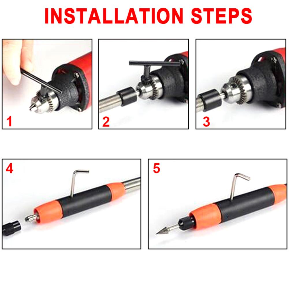 

Angle Grinder Accessories Flexible Shaft 1m Rotary Tool Drill Chuck Handle For Engraver Electric Drill Polishing Machine China Mainland