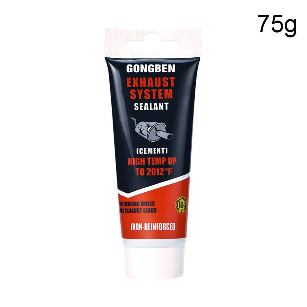 

Клей-герметик для ремонта выхлопной трубы автомобиля Высокотемпературный герметик для ремонта труб Заделка утечек Герметик для ремонта воздуха Клей Наполнитель