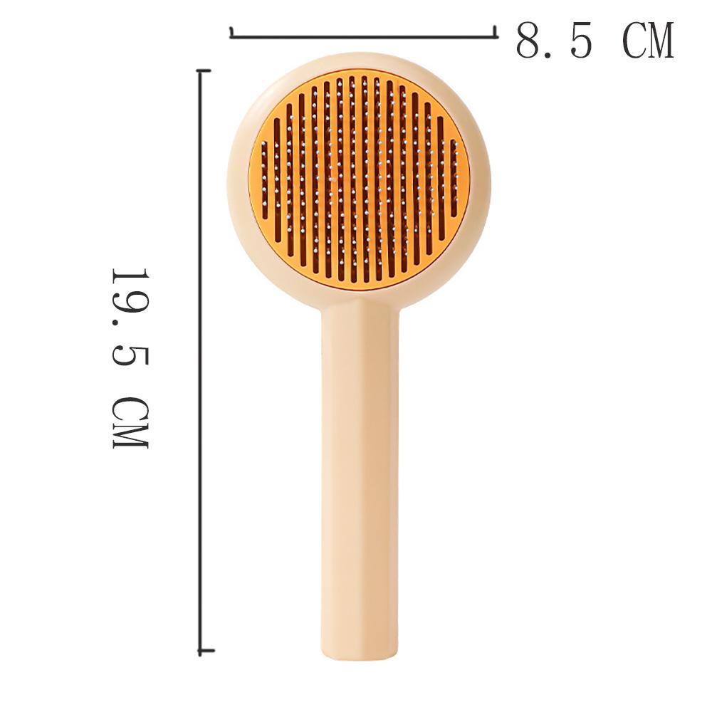 

Расческа для домашних животных Whirlpool с депиляционным массажем, легкая для кошек и собак, косметология, чистые принадлежности для домашних животных жёлтый