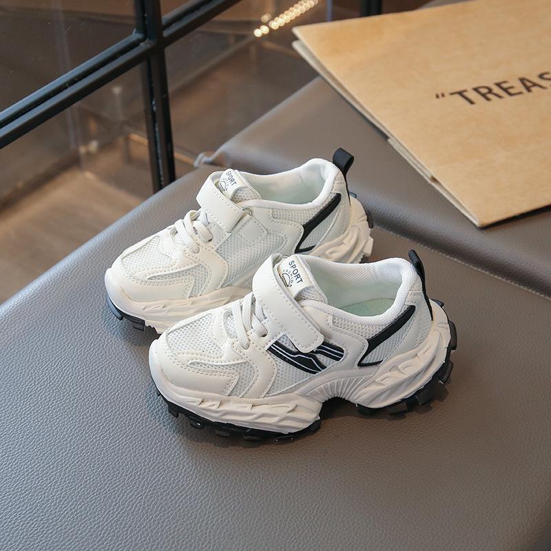 Children's fashion sports shoes 2025 summer new breathable mesh Forrest Gump shoes boys casual shoes girls sports shoes