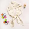 Small 70cm Sunflower Print Silk Satin Square Scarf for Women - Versatile and High-End Accessory