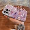 Color Butterfly Is Suitable for Apple 17promax Mobile Phone Case Iphone15 Electroplating 16 High Value Girls 14 Silicone