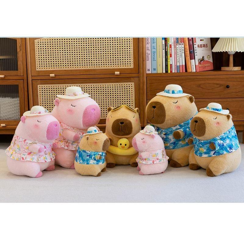 Adorable Capybara Summer Plush Toy Stuffed Animal Doll Perfect Gift For Girls