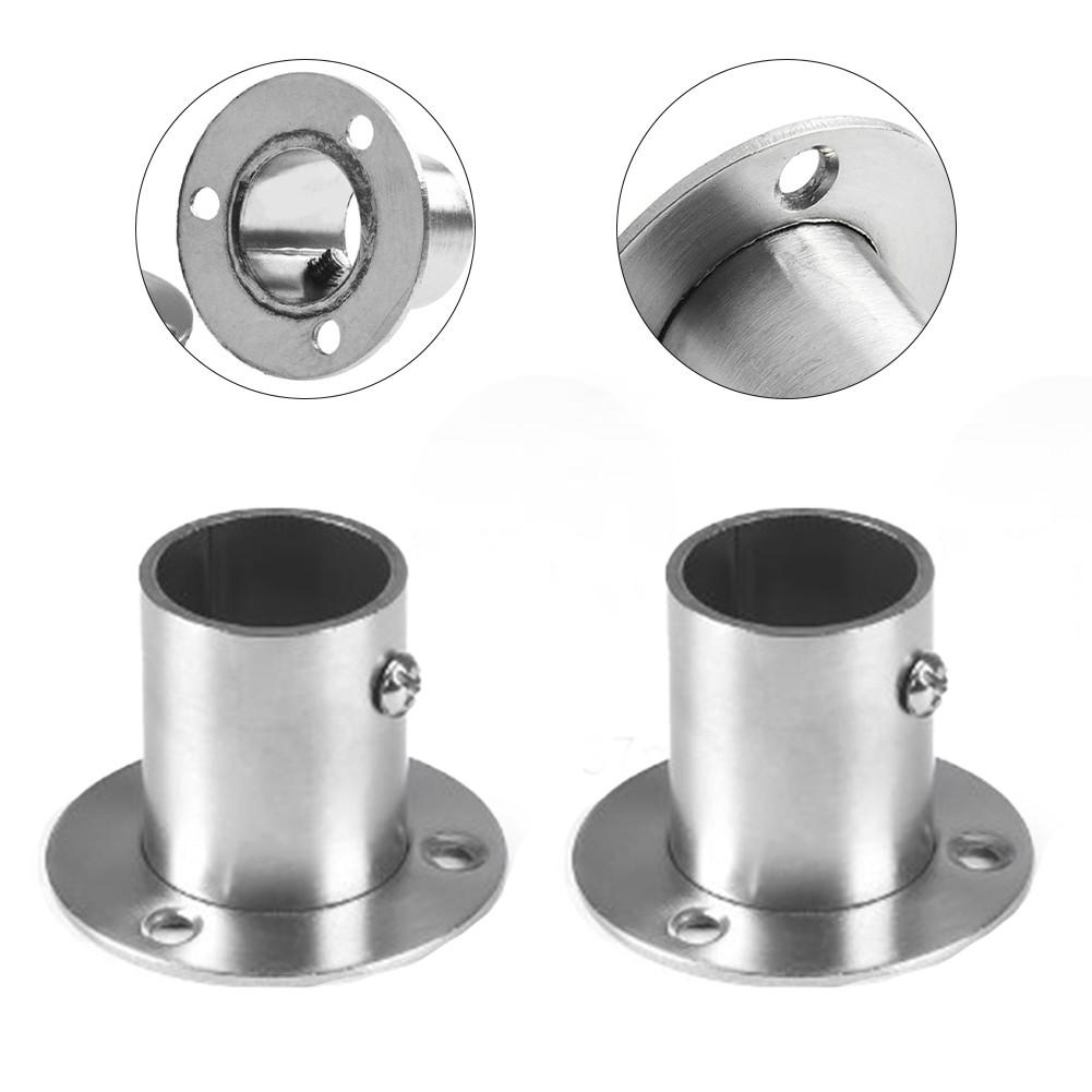 2Pcs Wardrobe Bracket Holders Designed for Easy Installation and Strong Support