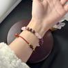 Kristall Naturstein Armband Perlenarmband