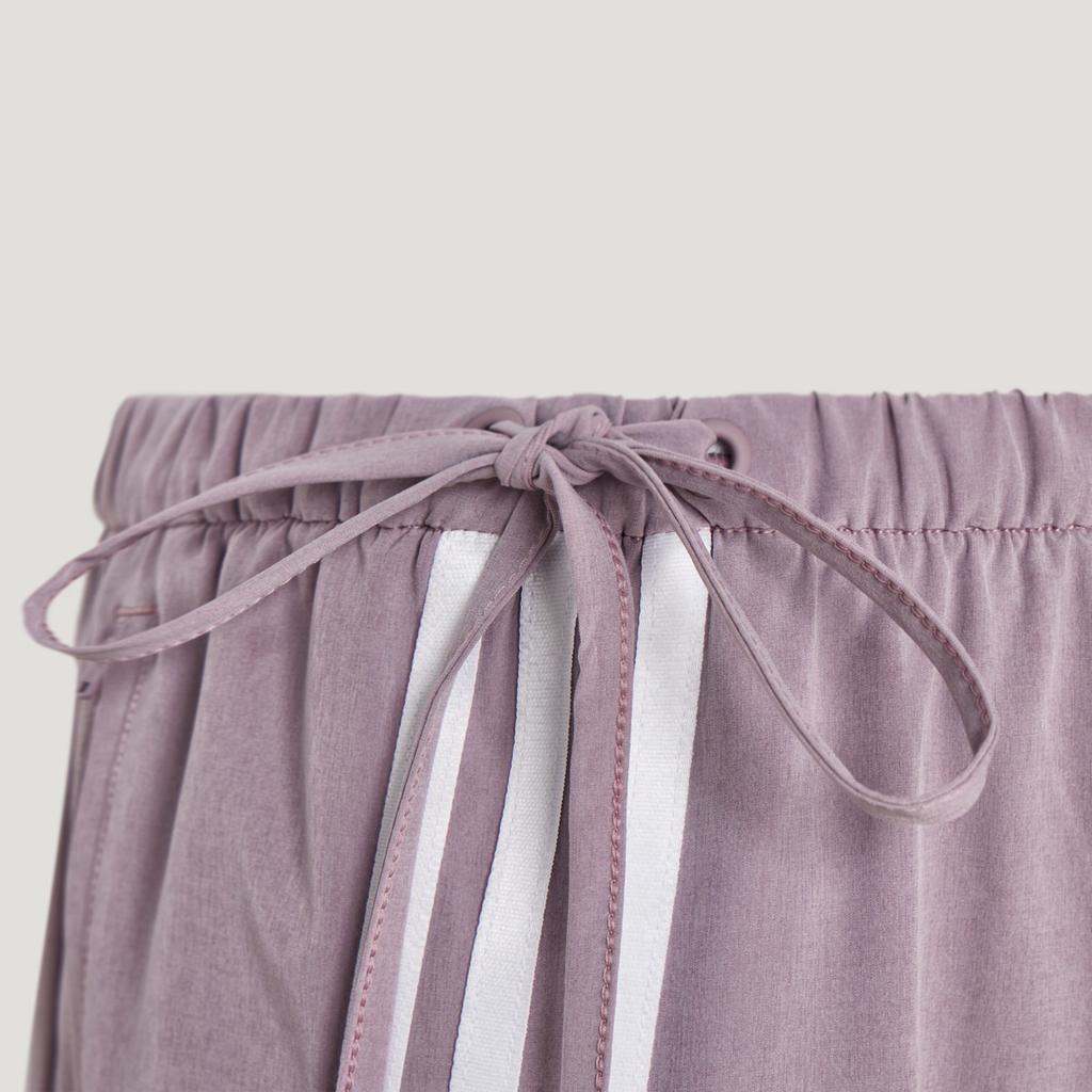 Adidas Originals Ribbon Striped Woven Loose Sports Casual Pants Women bottoms KY5689