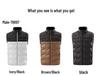 Unisex Color-Block Down Vest: Lightweight, Warm, Windproof Winter Jacket with Stand Collar