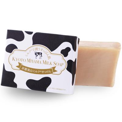 No Kyoto Miyama Milk Bar 1 Gesicht Nein Nein Trocken Empfindlich Nein Wasser Poren [Kyo Suppin-san] Seife, Seife, Stück, 90g, Waschen, Zusatzstoffe, Duft, Haut, Haut,
