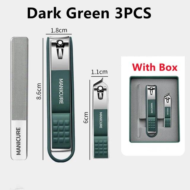 Germany Nail Clipper Set New High-Grade Men and Women On Special Nails Cut Nail Clippers Scissors Pedicure Tool with Box Gifts