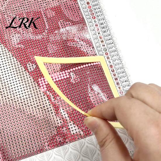 Rhinestone Painting Accessories 2Pcs Art Positioning Frame, Alignment Tool & Straight 3D Printed Auxiliary Frame Edge Ruler, for Crafts Ruler