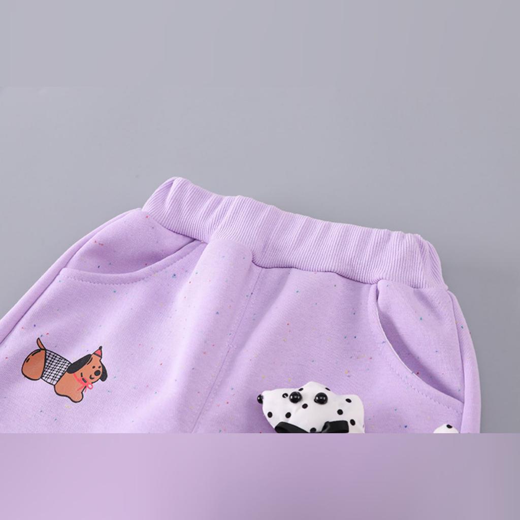 Kids Casual Long-Sleeve Set, Comfortable Daily Wear Outfits