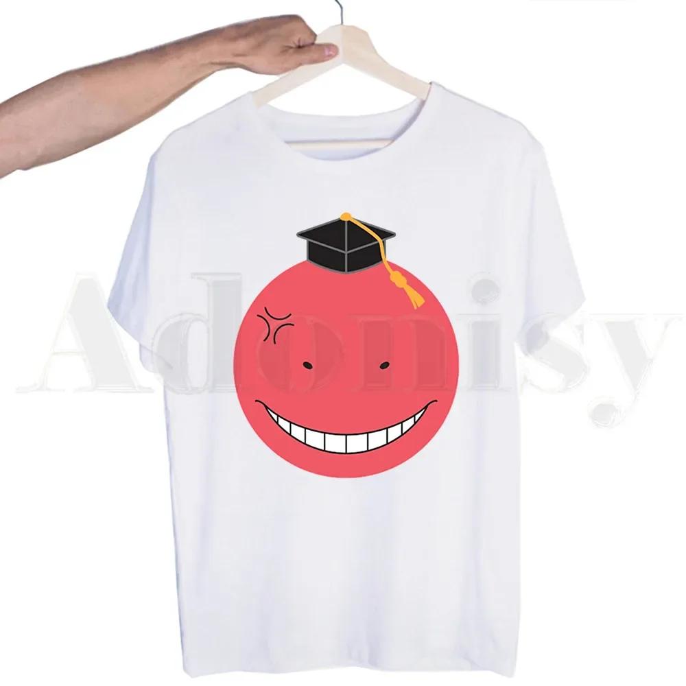Assassination Classroom Korosensei Japanese Anime Tshirts Men Fashion Summer T-shirts Tshirt Top Tees Streetwear Harajuku Funny