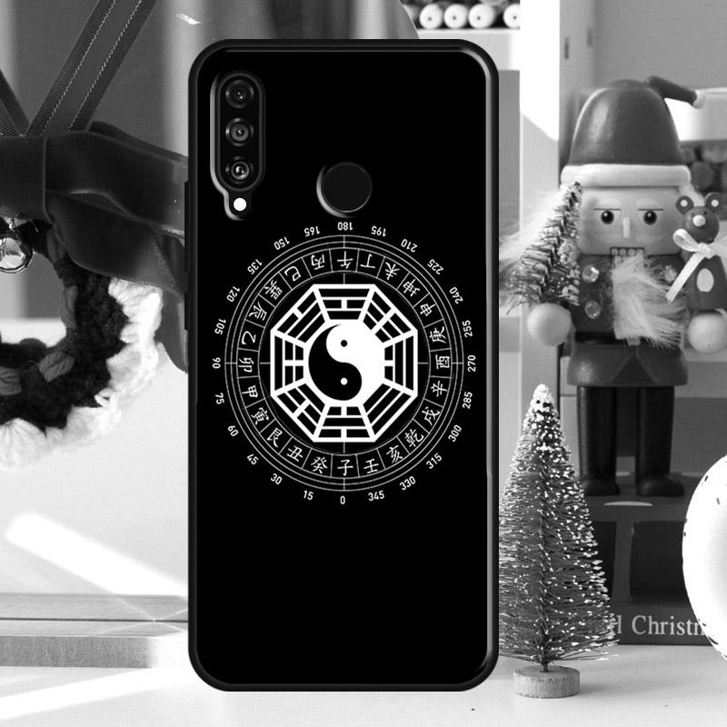 

Чехол Багуа Тайцзи Инь Ян для Huawei Nova 12i 11i 8i 12s Y73 Y72 Y61 Y91 Y90 Y70 Y60 9 10 SE P60 Pro P30 P40 Lite Huawei Nova Y60