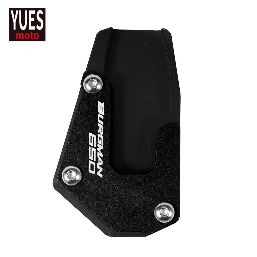 Motorcycle Accessories Stand Extension Plate For Suzuki Burgman 650 Executive AN650 2013-2018