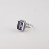 Natural Iolite Gemstone 925 Sterling Silver Handmade Jewelry Partywear Ring Thanksgiving Gift For Women RR-74-17