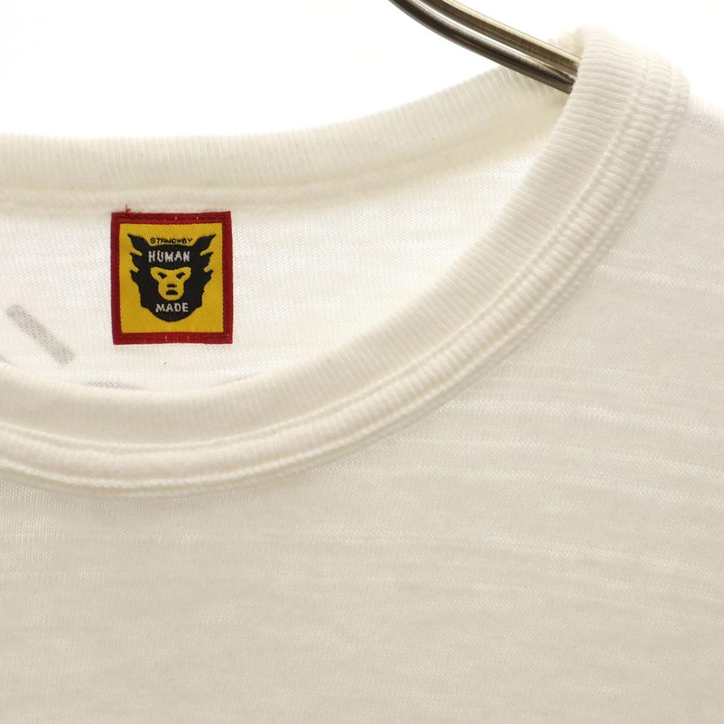 HUMAN MADE made in Japan Short sleeve T-shirt L white Men's Used