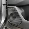 For Chevrolet Equinox 2025 2026 4PCS Black Stainless Steel Car Door Speaker Decoration Cover Trim Interior Accessories