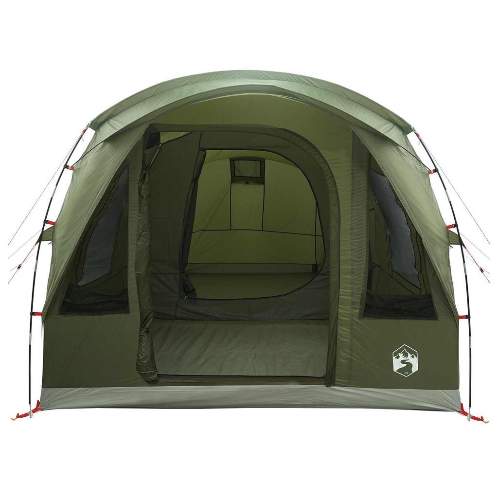 Tunnel Tent Olive Green 400 x 260 x 200 cm Polyester and Steel