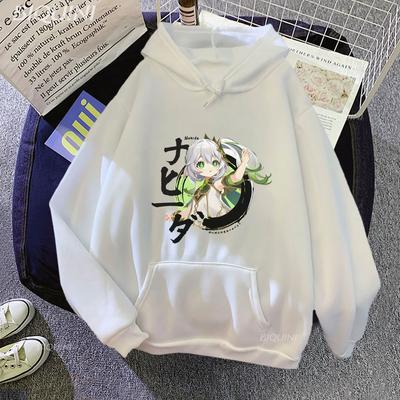 Nahida Genshin Impact Hoddie Anime Manga Funny Anime Winter and Autumn Women Man Hoddies Long Sleeve Cloth Pullovers Sudaderas