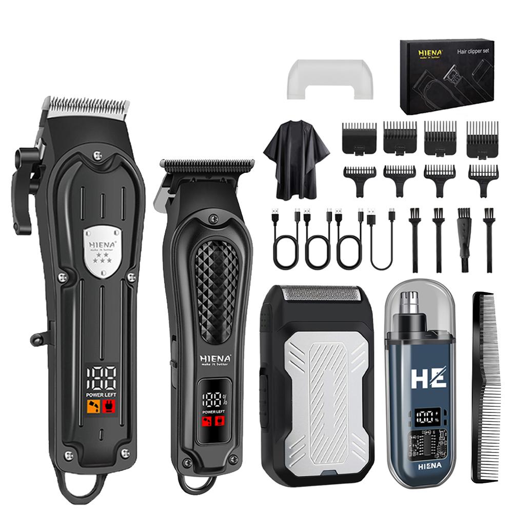 Hair cutting machine Professional Electric Hair Clipper Kit Rechargeable Hair Trimmer Shaver For Men USB Charging Beard Razor