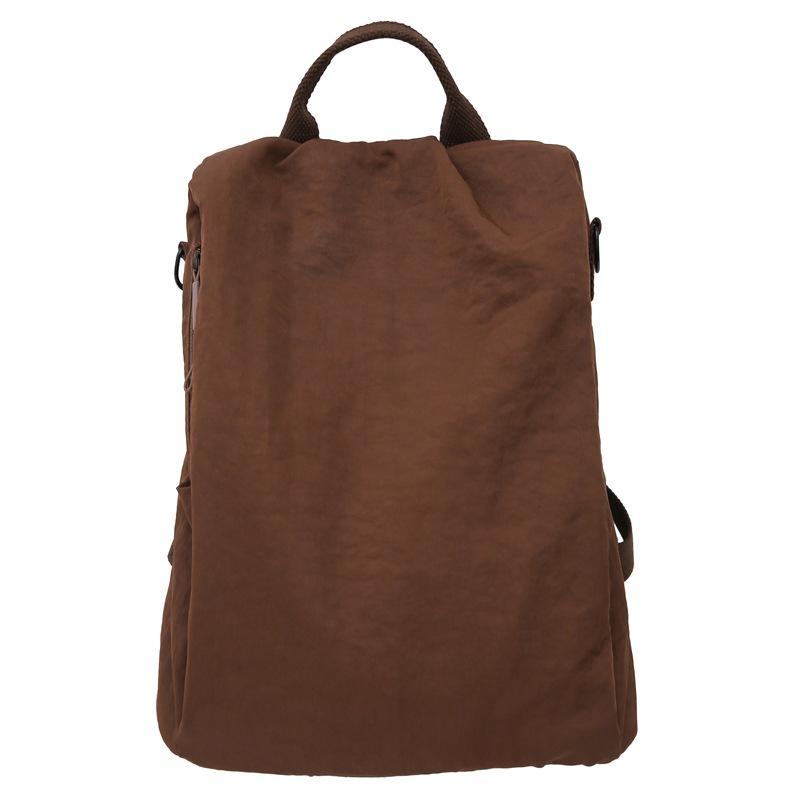 

Простой рюкзак для путешествий и альпинизма, повседневный рюкзак большой вместимости кофейный