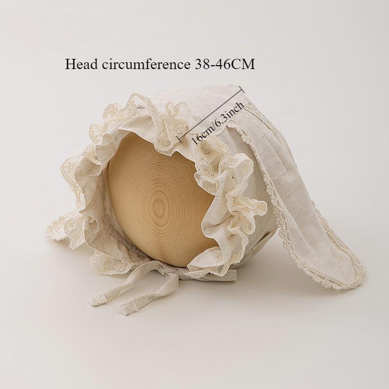 

Delicate Lace Baby Headband – Ultra-Soft & Breathable for Newborns Chic Baby Girl Headwrap белый