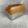 Top-Entry Stainless Steel Cat Litter Box with Anti-Splash Cover
