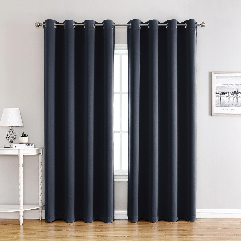 Home Decoration Living Room Bedroom Simple Multi-Color High Precision Blackout Heat Insulation Windshield Curtain Fabric